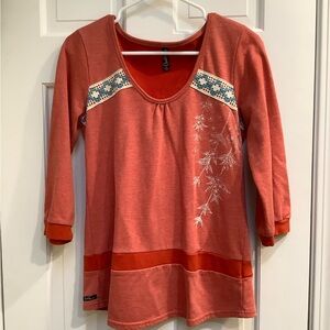 Gentle Fawn Long Sleeve Shirt Size L